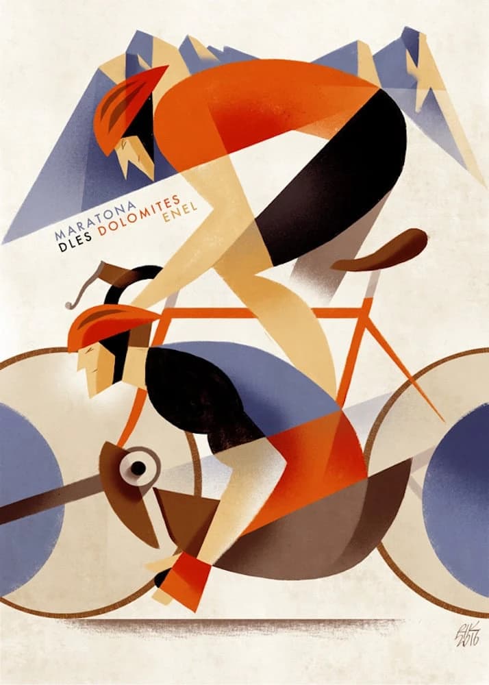 Riccardo Guasco: interview with a cycling illustrator riccardo-guasco-interview-illustrator-bicycle image