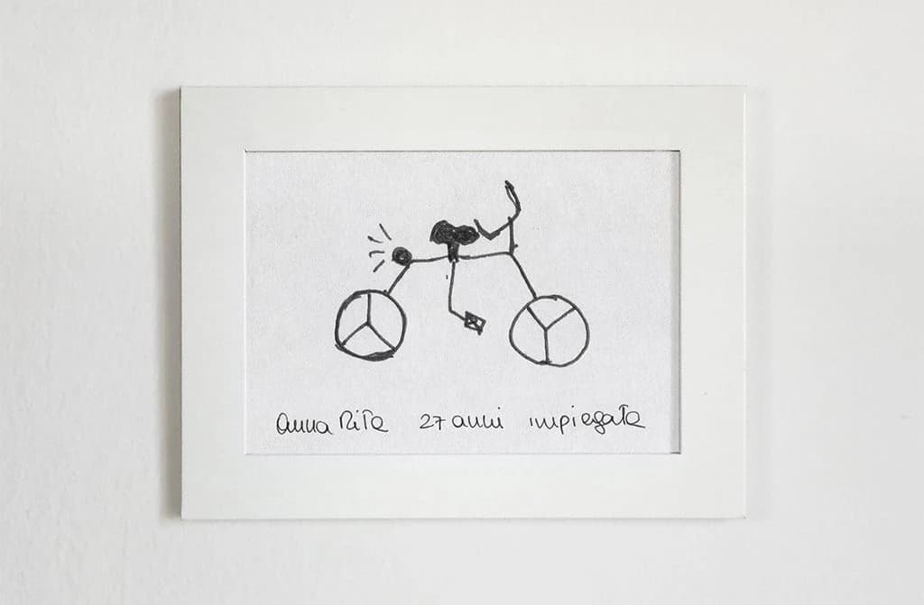 Gianluca Gimini's Velocipedia: can you draw a bike? velocipedia-gianluca-gimini-do-you-know-how-to-draw-a-bike image