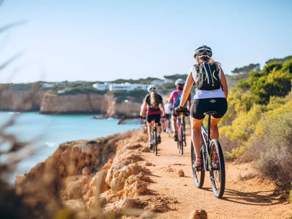 Alentejo and the Vicentina Coast Mountain Bike Tour Illustrative image, AI-generated or AI-modified: Alentejo and the Vicentina Coast Mountain Bike Tour