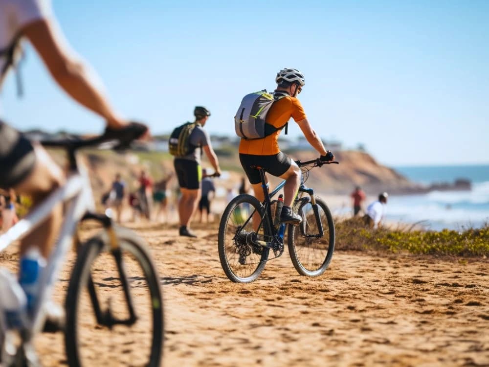 Alentejo and the Vicentina Coast Mountain Bike Tour Illustrative image, AI-generated or AI-modified: Alentejo and the Vicentina Coast Mountain Bike Tour