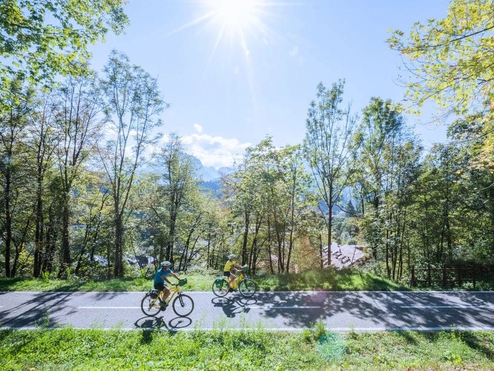 Alpe Adria: Villach to Grado — Sportive Illustrative image, AI-generated or AI-modified: Alpe Adria: Villach to Grado — Sportive