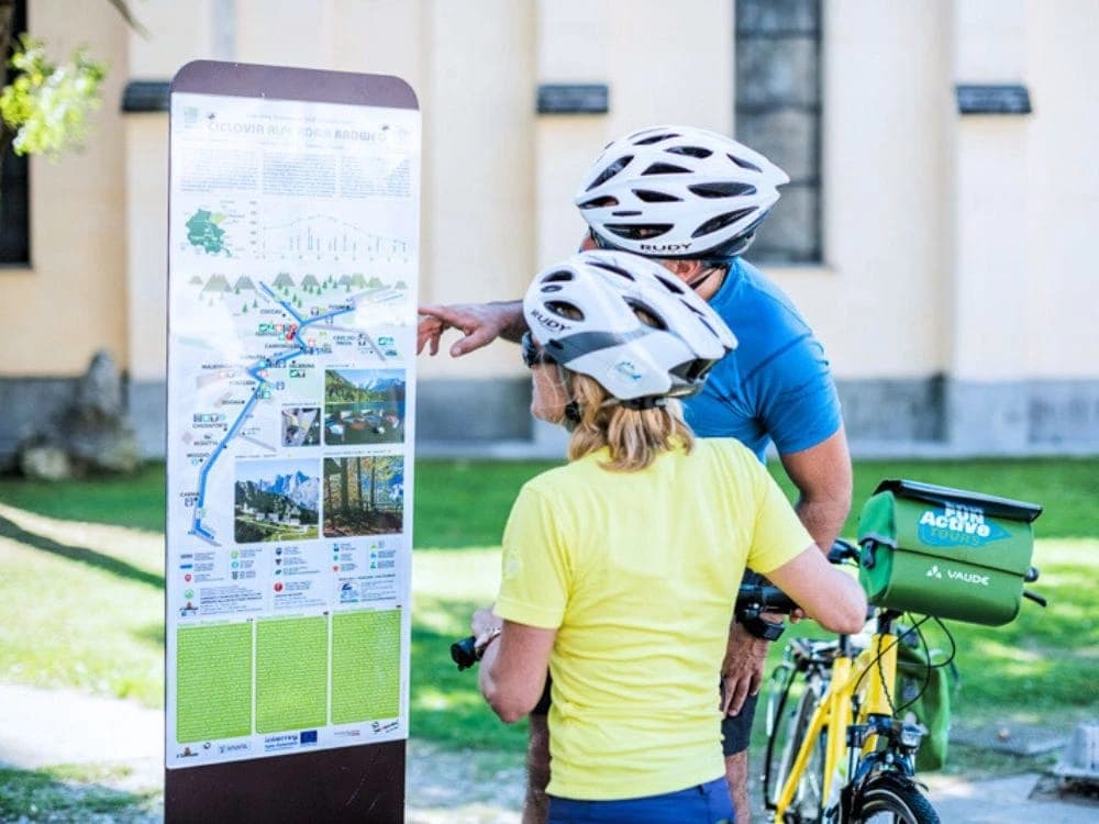 Alpe Adria: Villach to Grado — Sportive Illustrative image, AI-generated or AI-modified: Alpe Adria: Villach to Grado — Sportive