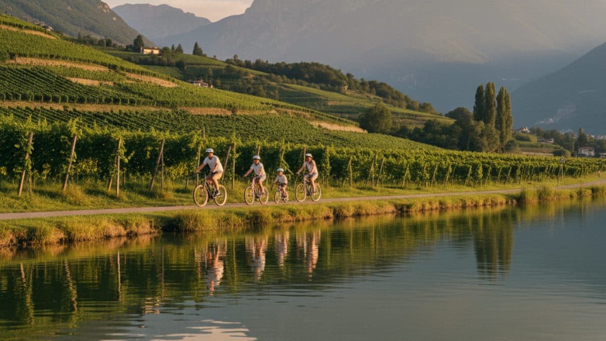 Alto Adige for Everyone: Cycling Through the Valleys of South Tyrol Illustrative image, AI-generated or AI-modified: Alto Adige for Everyone: Cycling Through the Valleys of South Tyrol