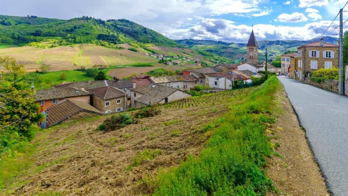 Discovering Beaujolais by Bike Illustrative image, AI-generated or AI-modified: Discovering Beaujolais by Bike