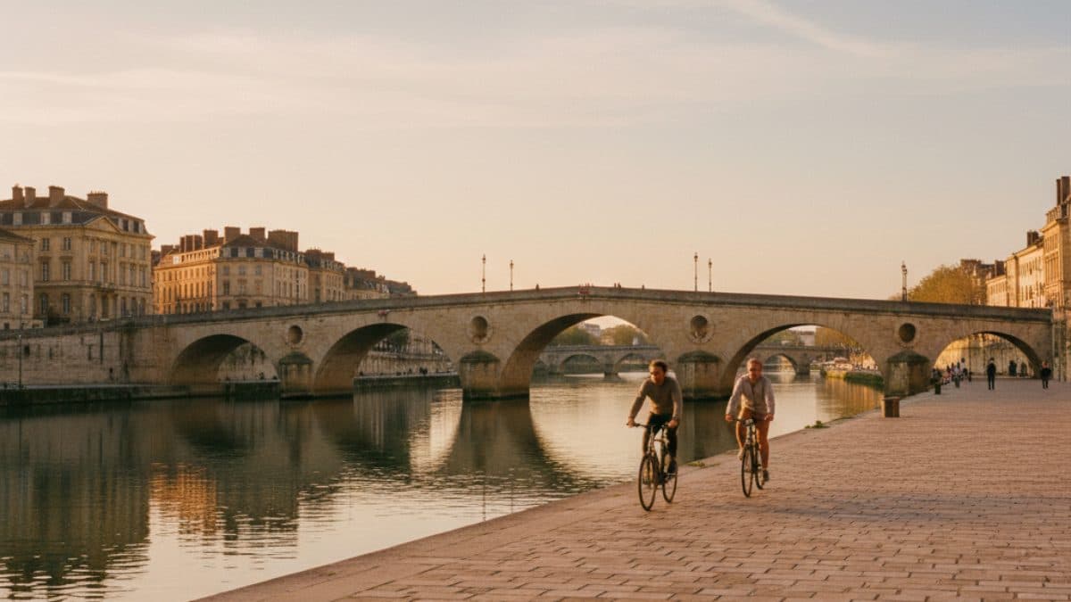 Canal de Garonne: Cycling from Toulouse to Bordeaux Illustrative image, AI-generated or AI-modified: Canal de Garonne: Cycling from Toulouse to Bordeaux