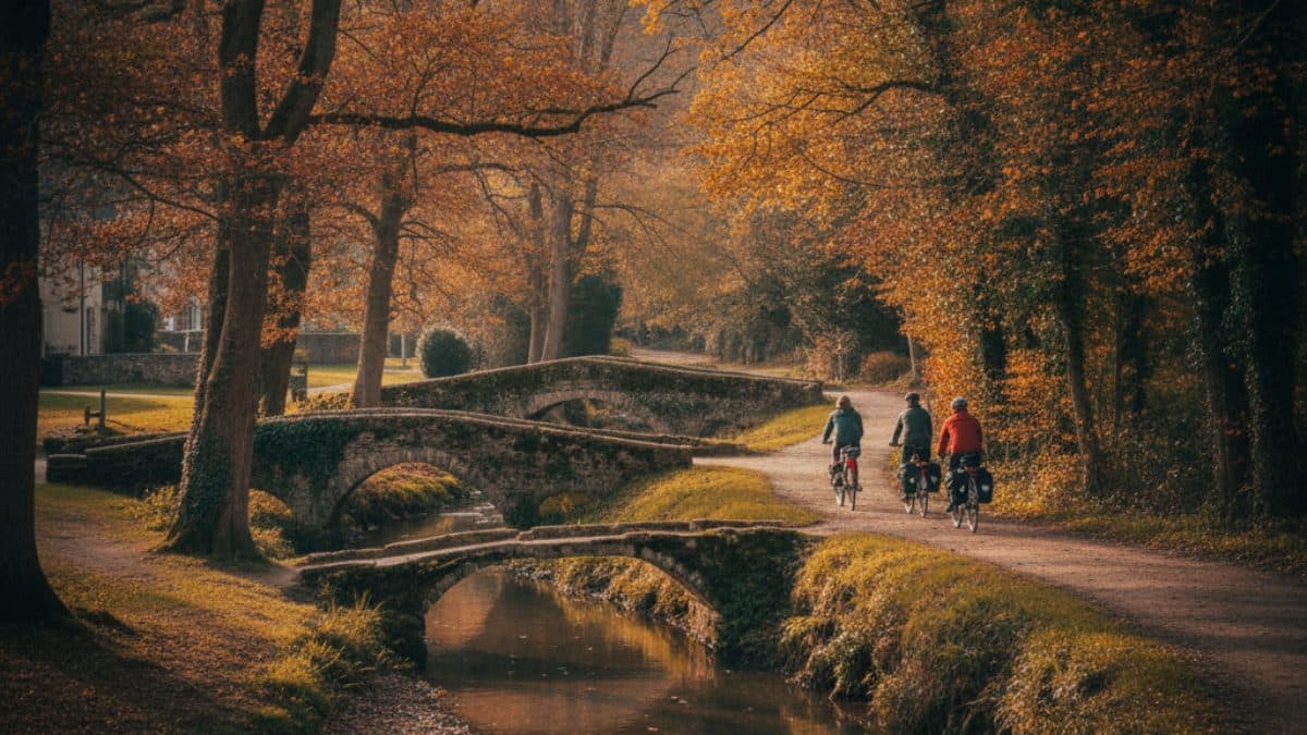Cotswold Classic Cycling Illustrative image, AI-generated or AI-modified: Cotswold Classic Cycling