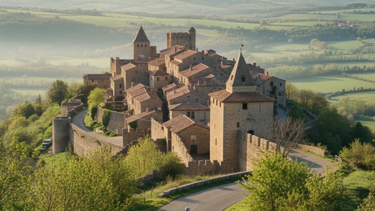 Cycling the Tarn: Medieval Villages and Aveyron Gorges Illustrative image, AI-generated or AI-modified: Cycling the Tarn: Medieval Villages and Aveyron Gorges