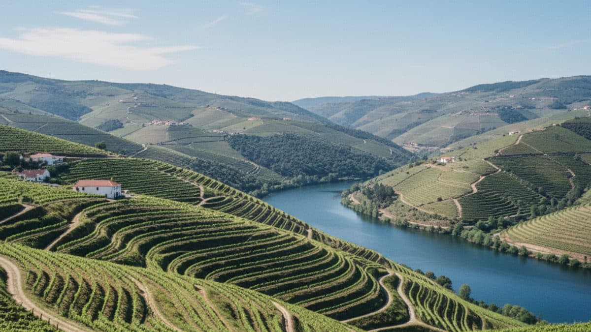 Douro Valley Bike Tour Portugal Illustrative image, AI-generated or AI-modified: Douro Valley Bike Tour Portugal