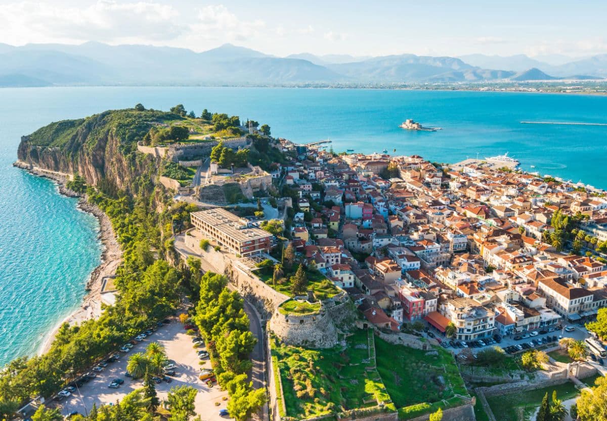 East Peloponnese E-Bike Tour Illustrative image, AI-generated or AI-modified: East Peloponnese E-Bike Tour