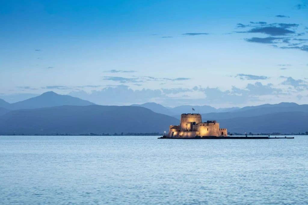 East Peloponnese E-Bike Tour Illustrative image, AI-generated or AI-modified: East Peloponnese E-Bike Tour