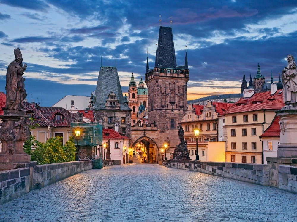 Elbe Spring to Prague Tour Illustrative image, AI-generated or AI-modified: Elbe Spring to Prague Tour