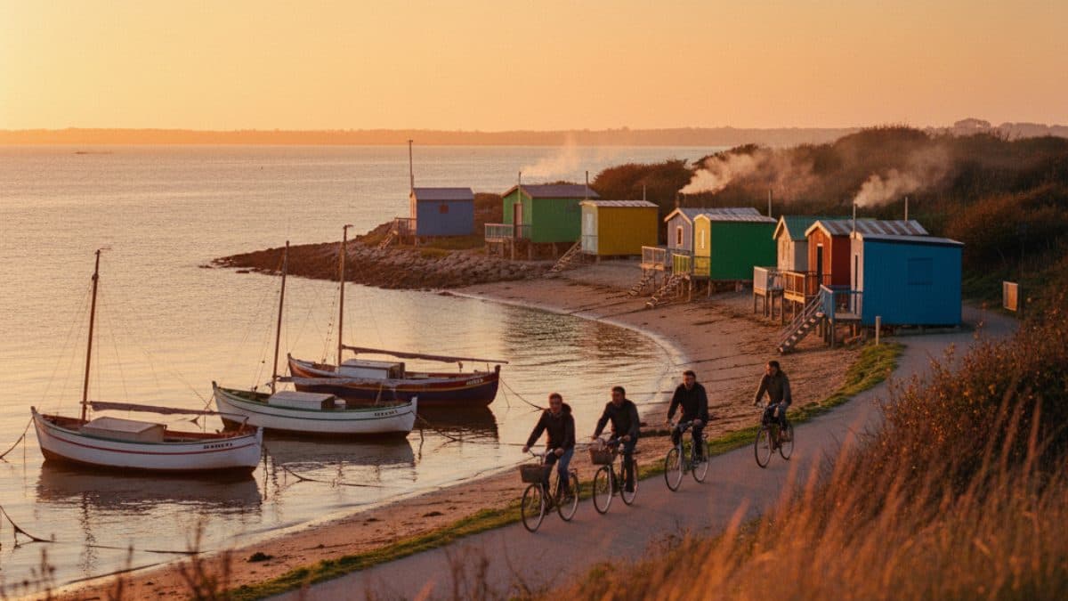 From Bordeaux Vineyards to Arcachon Bay: The Complete Cycling Tour Illustrative image, AI-generated or AI-modified: From Bordeaux Vineyards to Arcachon Bay: The Complete Cycling Tour