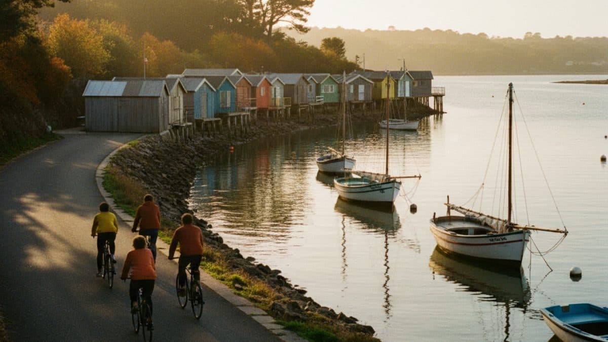 From Bordeaux Vineyards to Arcachon: Cycling to the Ocean Illustrative image, AI-generated or AI-modified: From Bordeaux Vineyards to Arcachon: Cycling to the Ocean