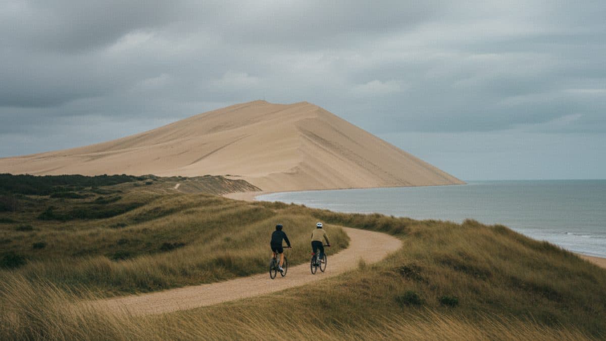 From Bordeaux Vineyards to Arcachon: Cycling to the Ocean Illustrative image, AI-generated or AI-modified: From Bordeaux Vineyards to Arcachon: Cycling to the Ocean