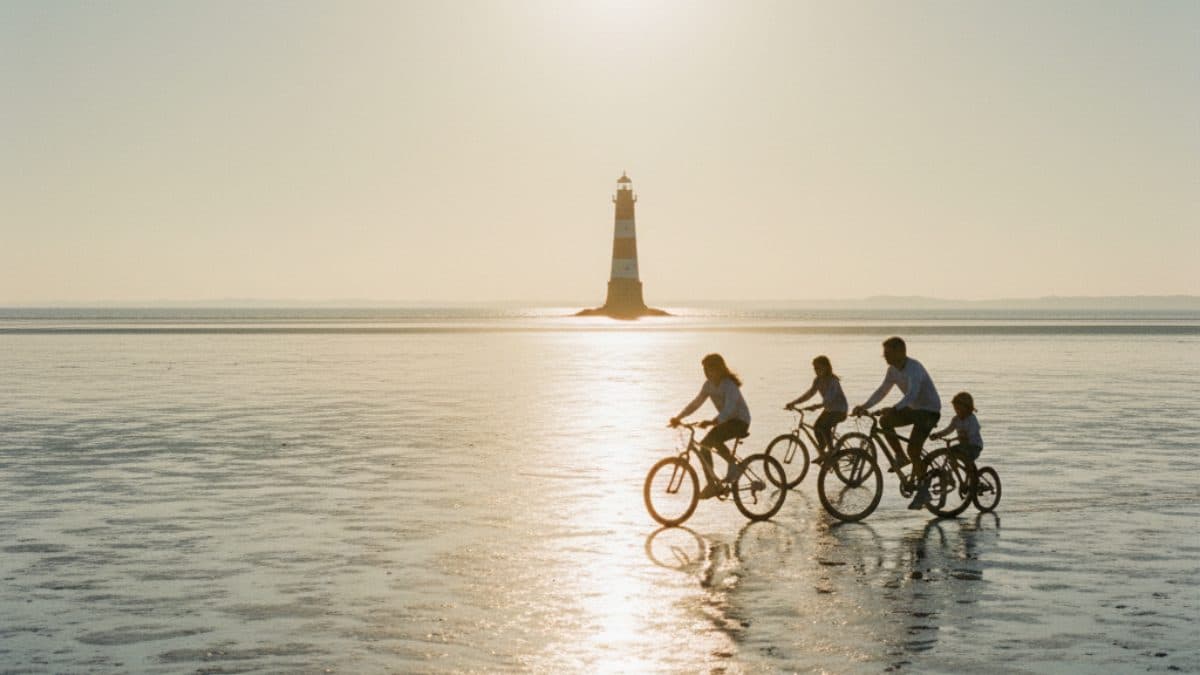 From Bordeaux Vineyards to Arcachon and Cap Ferret by Bike Illustrative image, AI-generated or AI-modified: From Bordeaux Vineyards to Arcachon and Cap Ferret by Bike