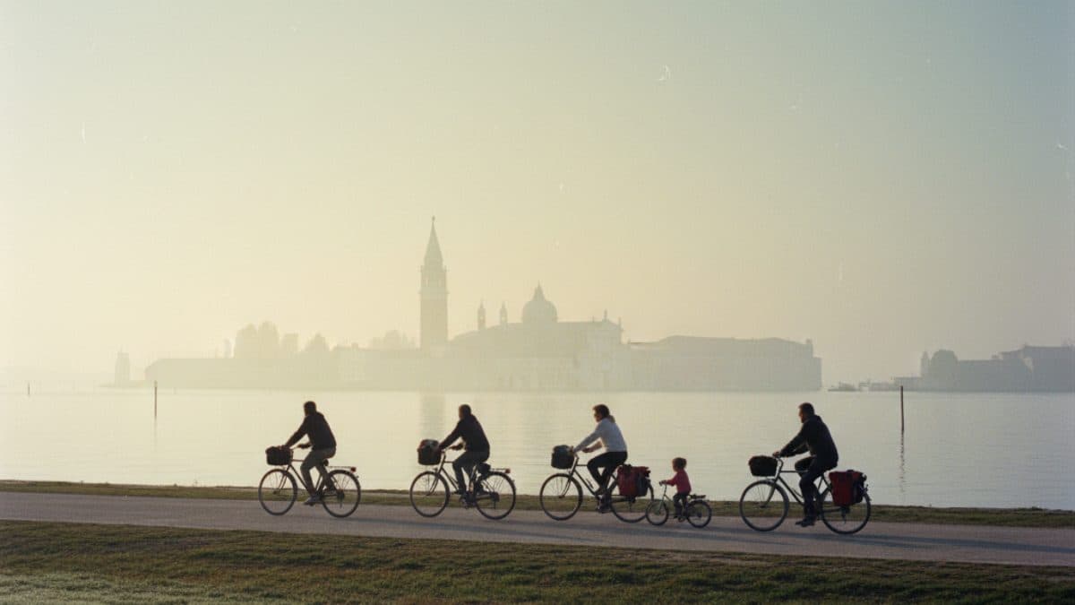Dolomites to Venice Road Bike Tour Illustrative image, AI-generated or AI-modified: Dolomites to Venice Road Bike Tour