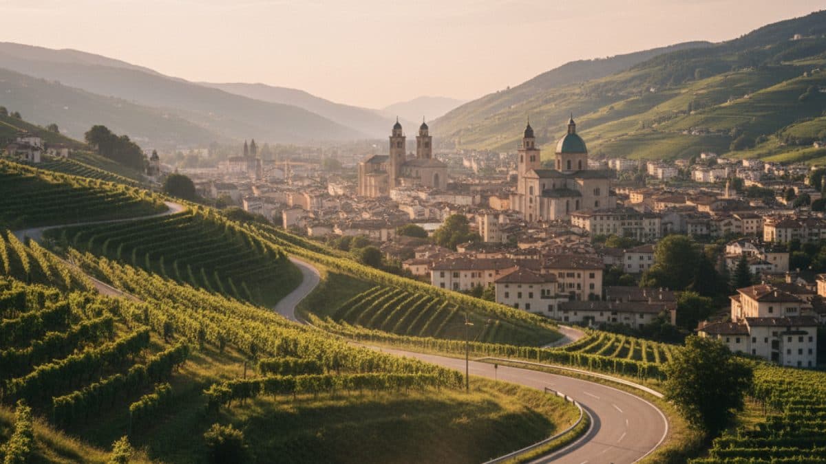 Grand Tour of the Dolomites: Cycling for Sportive Riders and E-Bikers Illustrative image, AI-generated or AI-modified: Grand Tour of the Dolomites: Cycling for Sportive Riders and E-Bikers