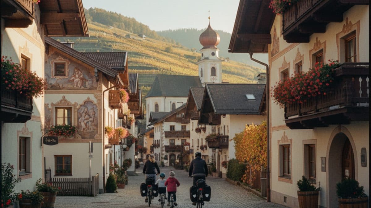 Grand Tour of the Dolomites by Road Bike Illustrative image, AI-generated or AI-modified: Grand Tour of the Dolomites by Road Bike