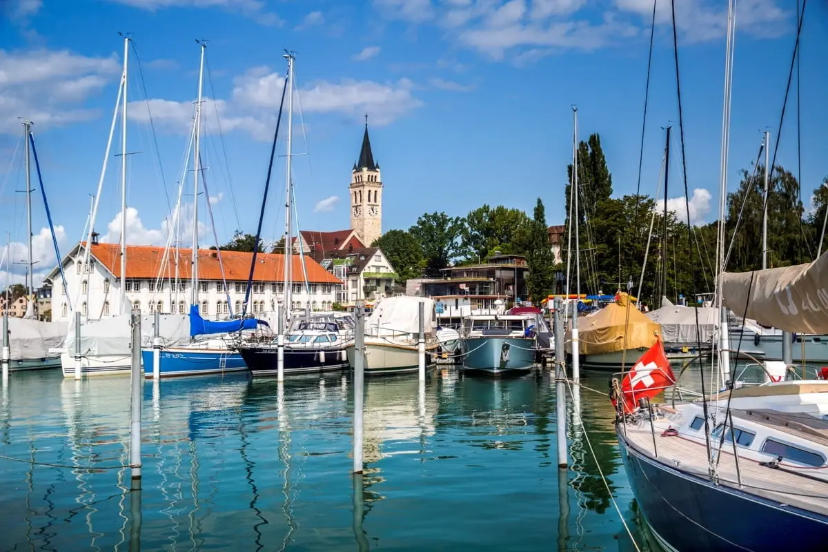 Lake Constance Family Tour: Cycling Around the Bodensee Illustrative image, AI-generated or AI-modified: Lake Constance Family Tour: Cycling Around the Bodensee