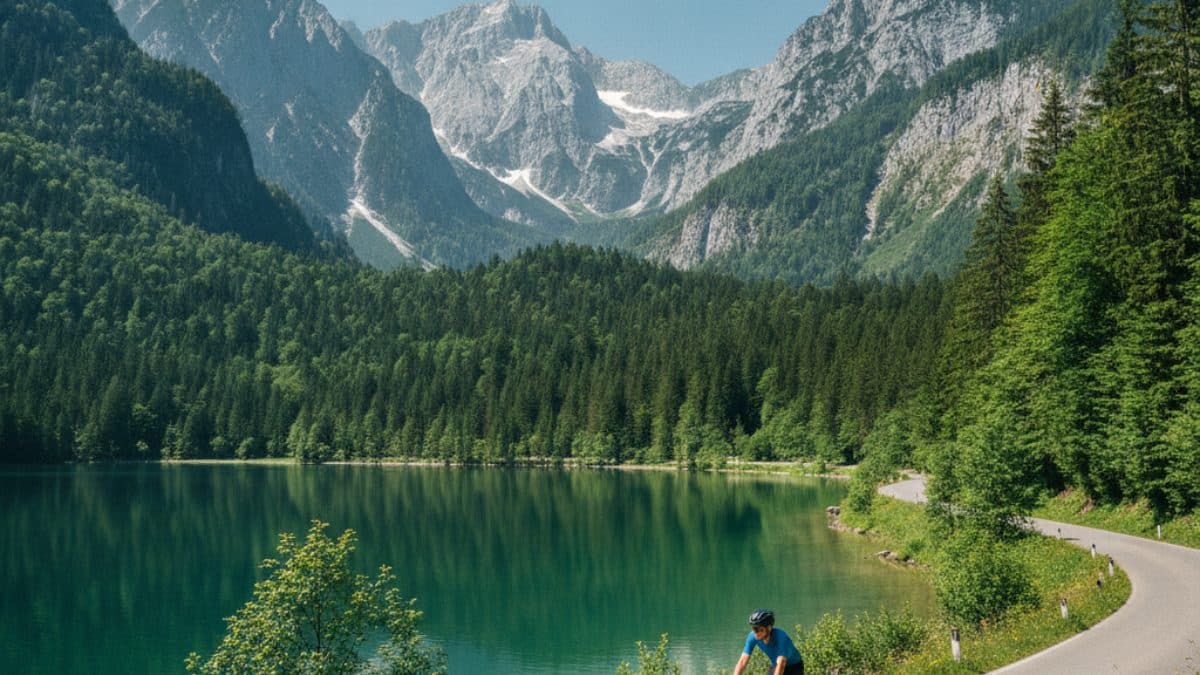 Lakes and Cities: From Slovene Alps to Country Capital Illustrative image, AI-generated or AI-modified: Lakes and Cities: From Slovene Alps to Country Capital