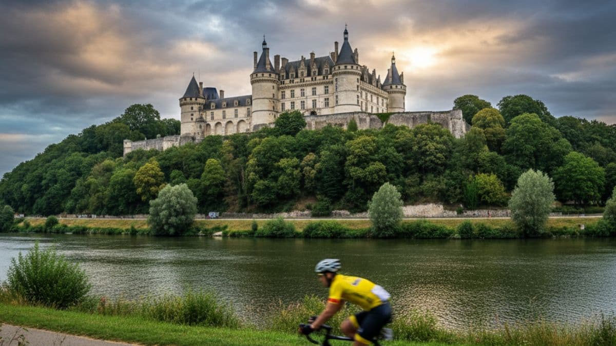 Loire à Vélo: Cycling from Blois to Tours Along the Great Châteaux Illustrative image, AI-generated or AI-modified: Loire à Vélo: Cycling from Blois to Tours Along the Great Châteaux