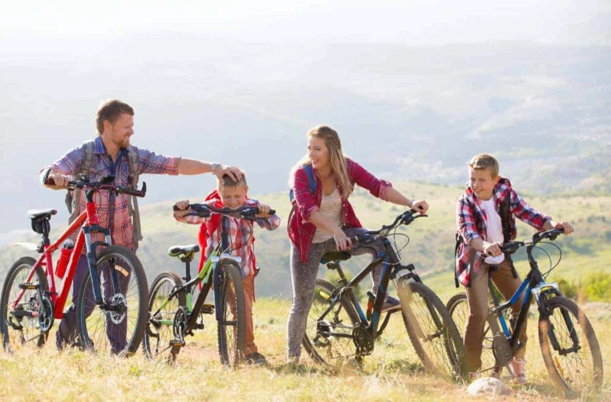 Minho Family Bike Holiday Illustrative image, AI-generated or AI-modified: Minho Family Bike Holiday