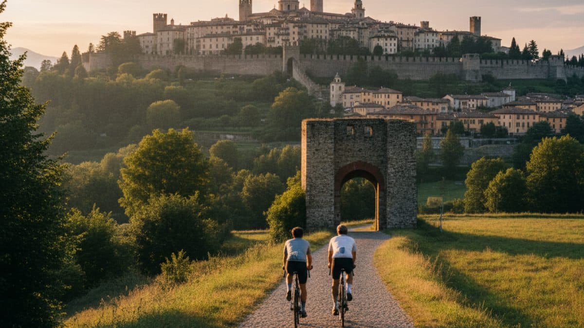 From Munich to Milan: Cycling Across the Alps to Lombardy Illustrative image, AI-generated or AI-modified: From Munich to Milan: Cycling Across the Alps to Lombardy