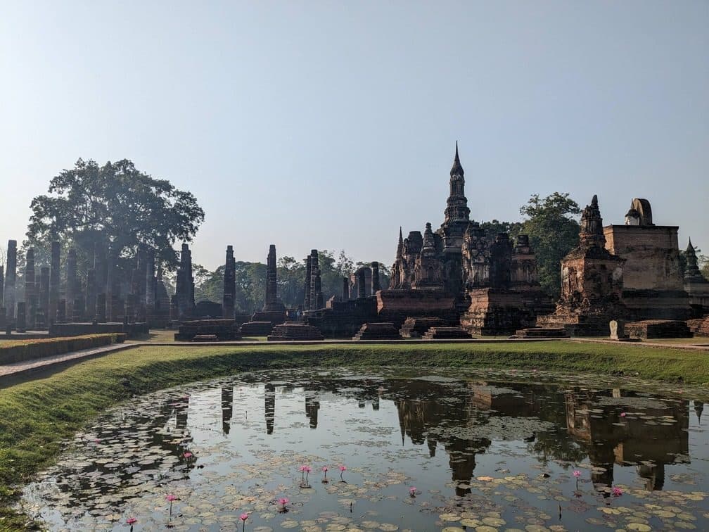 Thailand Heritage Plains via Uthai Thani Illustrative image, AI-generated or AI-modified: Thailand Heritage Plains via Uthai Thani