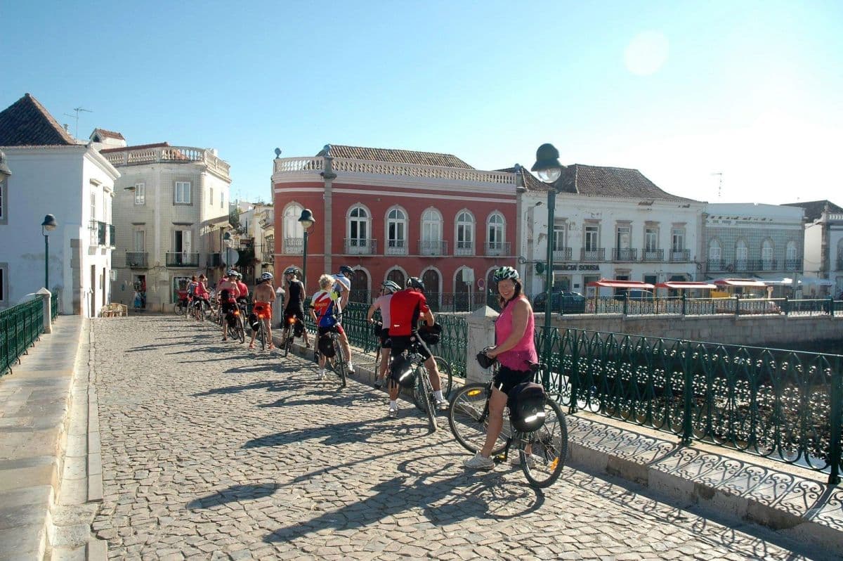 Wild Algarve Cycling Tour Illustrative image, AI-generated or AI-modified: Wild Algarve Cycling Tour