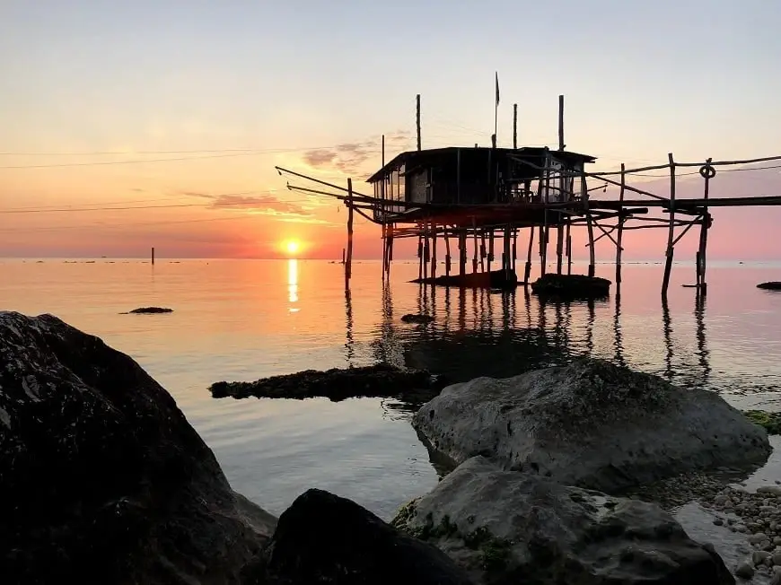 Bike to Coast and the Via Verde of the Trabocchi Coast Illustrative image, AI-generated or AI-modified: Bike to Coast and the Via Verde of the Trabocchi Coast