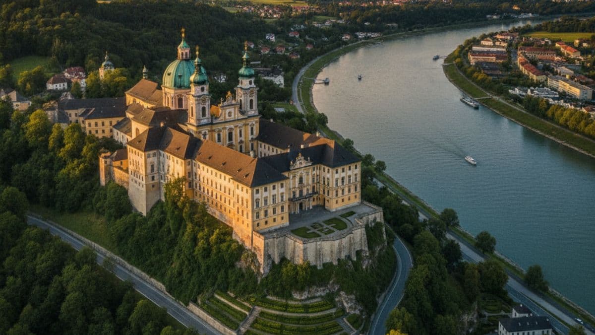 Danube Cycle Path Classic – Passau to Vienna Illustrative image, AI-generated or AI-modified: Danube Cycle Path Classic – Passau to Vienna