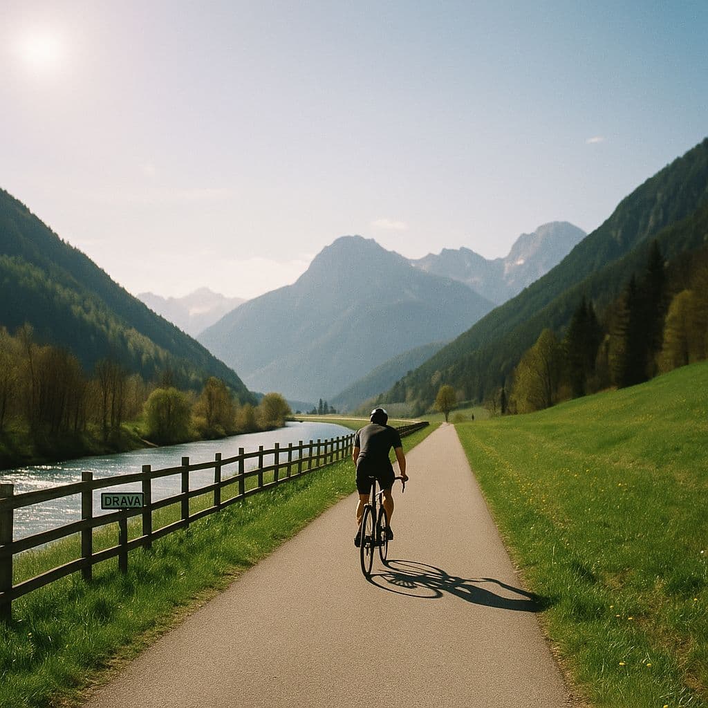 Dolomites – Trieste Illustrative image, AI-generated or AI-modified: Dolomites – Trieste