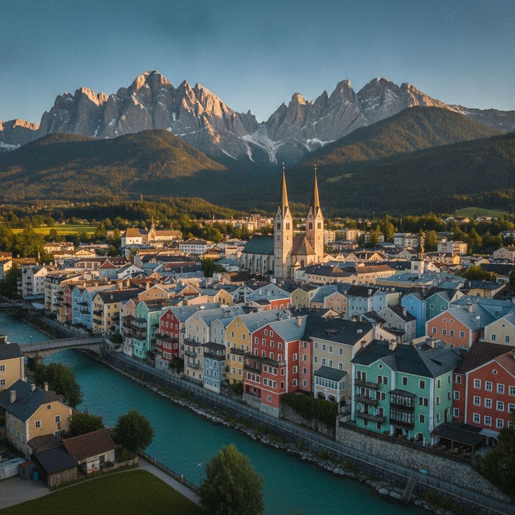 Drava Cycle Path Classic: Lienz to Lake Klopein Illustrative image, AI-generated or AI-modified: Drava Cycle Path Classic: Lienz to Lake Klopein