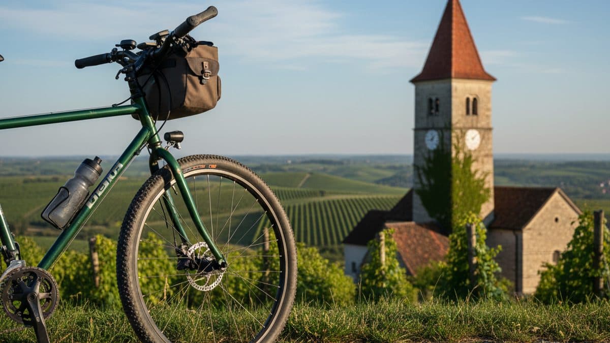 Friuli Cycling Tour: From the Collio to the Adriatic Illustrative image, AI-generated or AI-modified: Friuli Cycling Tour: From the Collio to the Adriatic