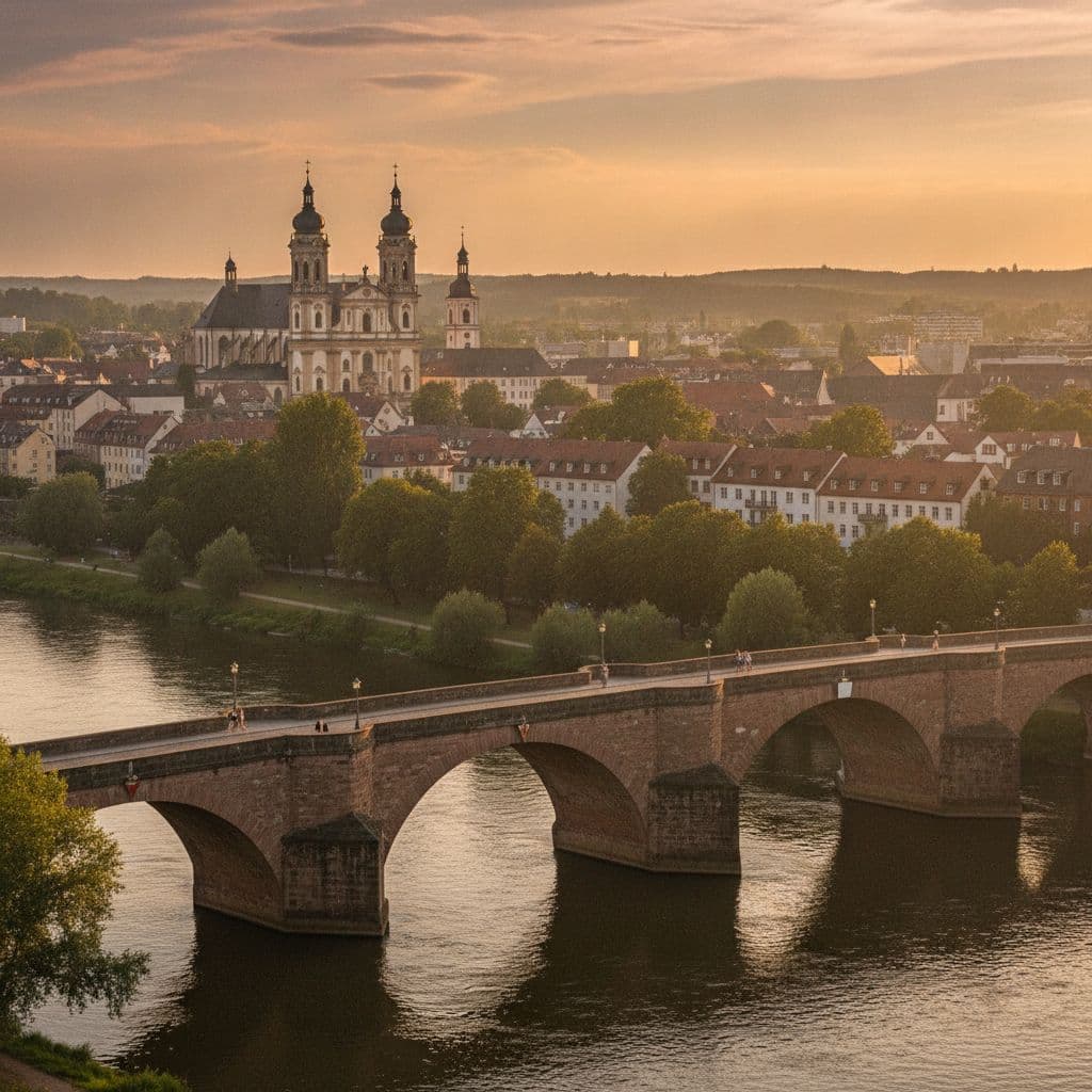 Fulda & Weser Cycle Path: The Most Beautiful – Fulda to Minden Illustrative image, AI-generated or AI-modified: Fulda & Weser Cycle Path: The Most Beautiful – Fulda to Minden