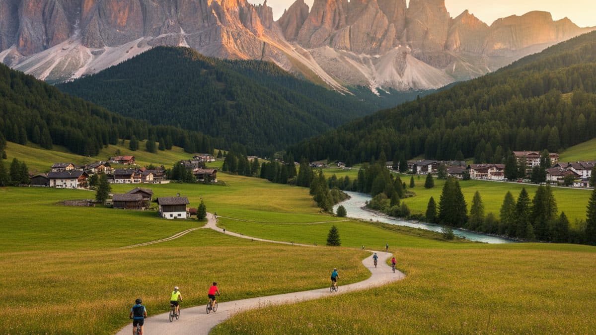 Innsbruck to Venice: 9-Day Leisurely Alpine Crossing Illustrative image, AI-generated or AI-modified: Innsbruck to Venice: 9-Day Leisurely Alpine Crossing