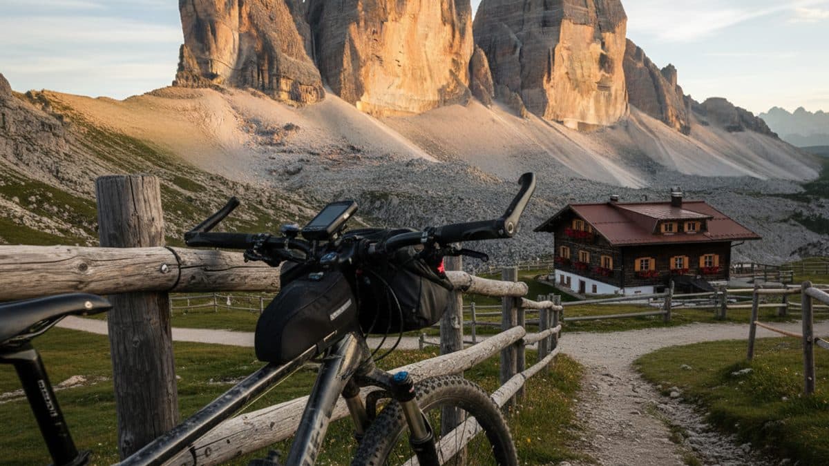 Innsbruck to Venice: Alpine Cycling Adventure Illustrative image, AI-generated or AI-modified: Innsbruck to Venice: Alpine Cycling Adventure