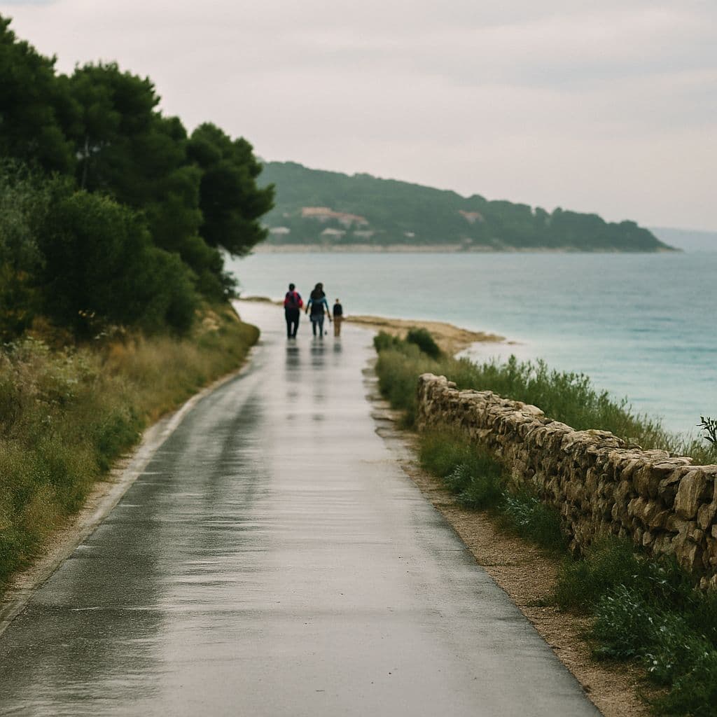 Southern Dalmatia Island Hopping by Boat & Bike (from/to Trogir) Illustrative image, AI-generated or AI-modified: Southern Dalmatia Island Hopping by Boat & Bike (from/to Trogir)