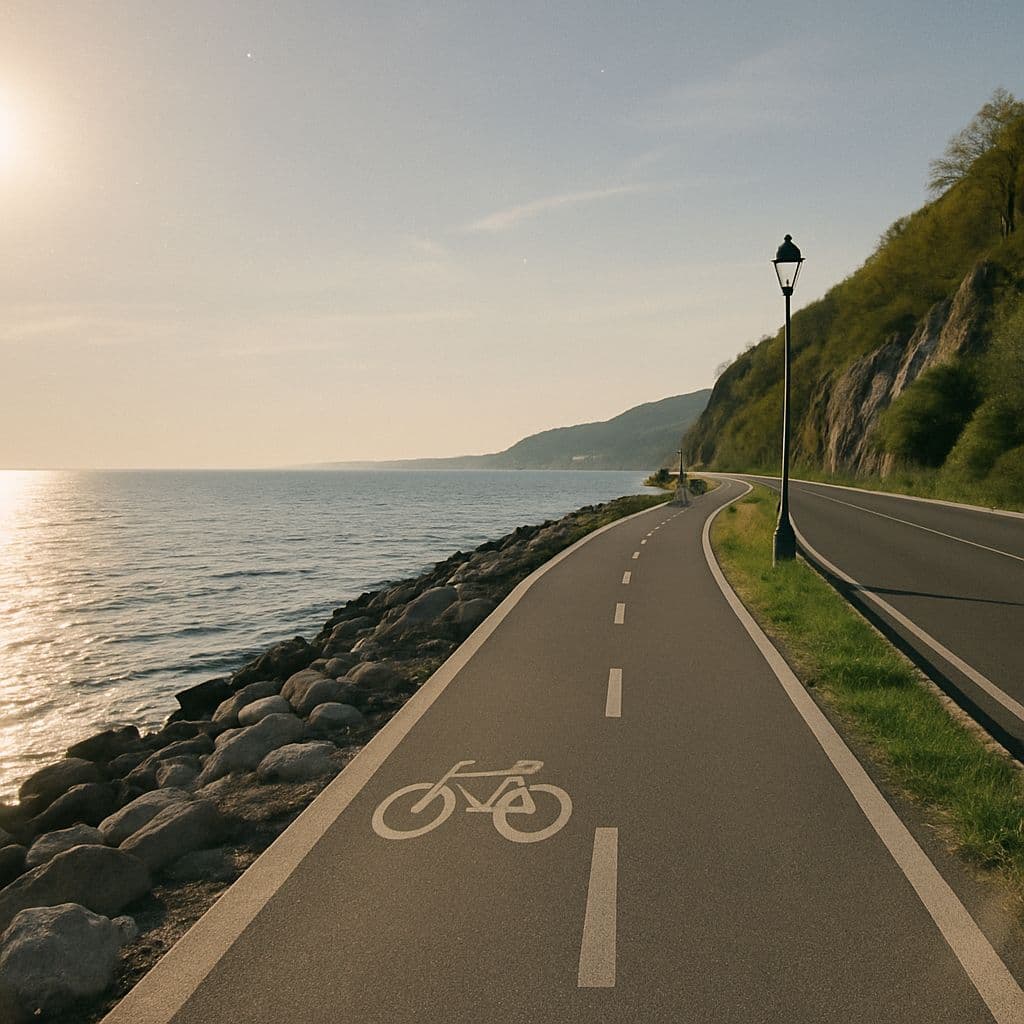 Istria: Trieste to Pula by Bike Illustrative image, AI-generated or AI-modified: Istria: Trieste to Pula by Bike