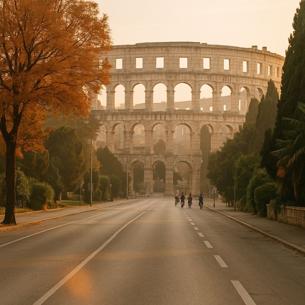 Istria: Trieste to Pula by Bike Illustrative image, AI-generated or AI-modified: Istria: Trieste to Pula by Bike