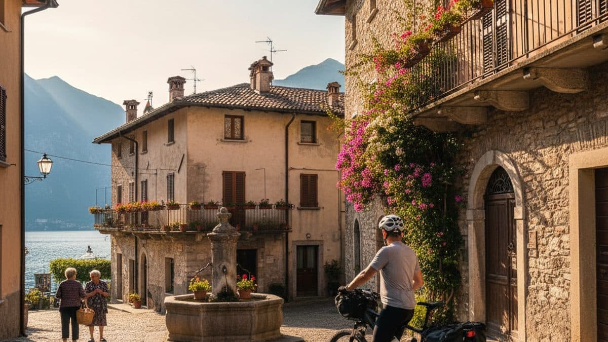 Lake Garda Circular Tour: Cycling Italy's Largest Lake Illustrative image, AI-generated or AI-modified: Lake Garda Circular Tour: Cycling Italy's Largest Lake
