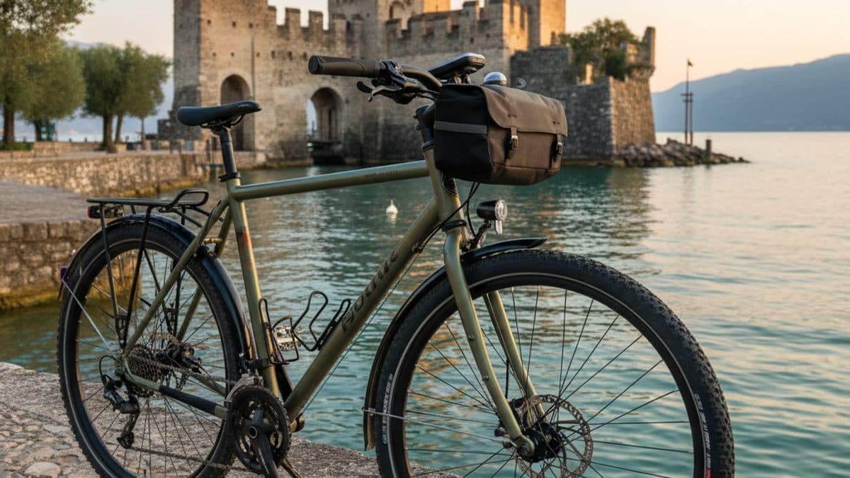Lake Garda Circular Tour: Cycling Italy's Largest Lake Illustrative image, AI-generated or AI-modified: Lake Garda Circular Tour: Cycling Italy's Largest Lake