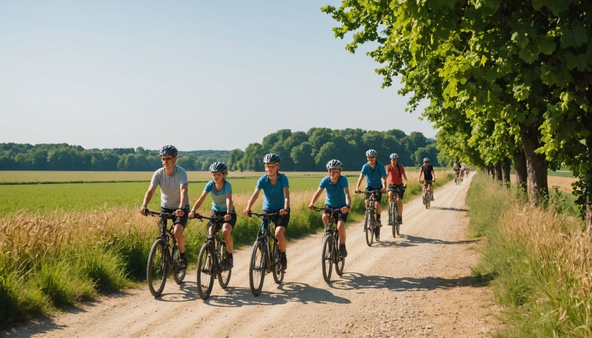 Loire à Vélo: Orléans to Tours Illustrative image, AI-generated or AI-modified: Loire à Vélo: Orléans to Tours