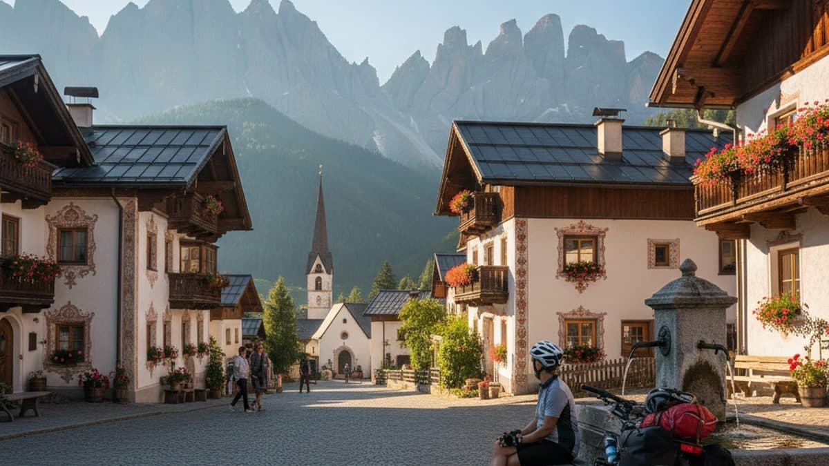 Munich to Venice by Bike: 12-Day Alpine Crossing Illustrative image, AI-generated or AI-modified: Munich to Venice by Bike: 12-Day Alpine Crossing