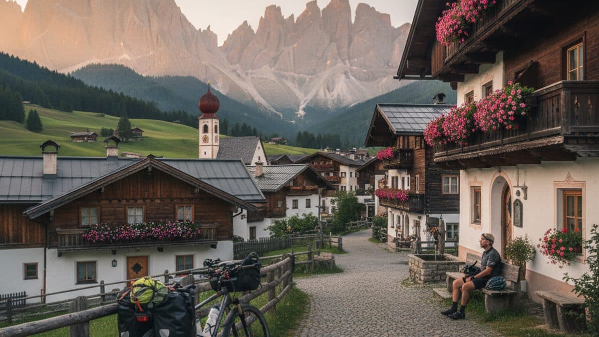 Munich to Venice Select: Premium Alpine Cycling Tour Illustrative image, AI-generated or AI-modified: Munich to Venice Select: Premium Alpine Cycling Tour