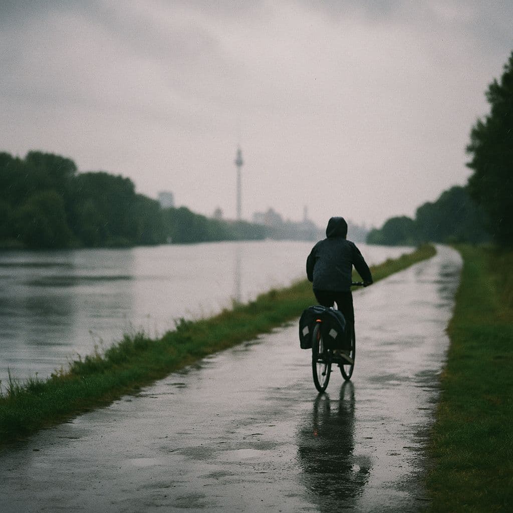 Prague – Berlin Bike Tour Illustrative image, AI-generated or AI-modified: Prague – Berlin Bike Tour