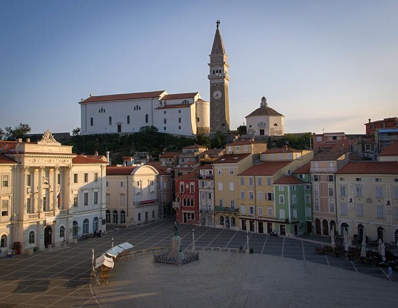 Bled to Piran Road Cycling Tour Illustrative image, AI-generated or AI-modified: Bled to Piran Road Cycling Tour