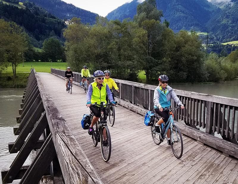 Salzburg to Bled Cycling Tour Illustrative image, AI-generated or AI-modified: Salzburg to Bled Cycling Tour