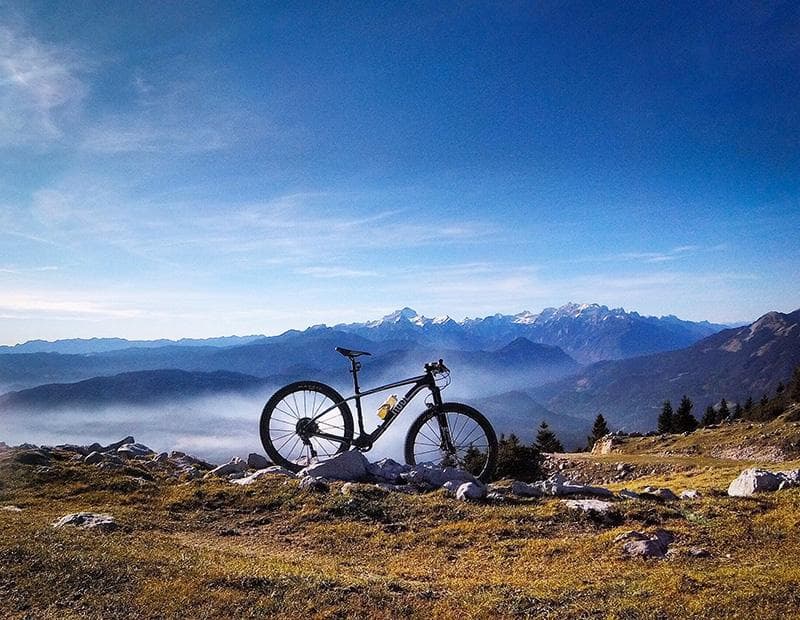 Bled MTB Cycling Tour Illustrative image, AI-generated or AI-modified: Bled MTB Cycling Tour