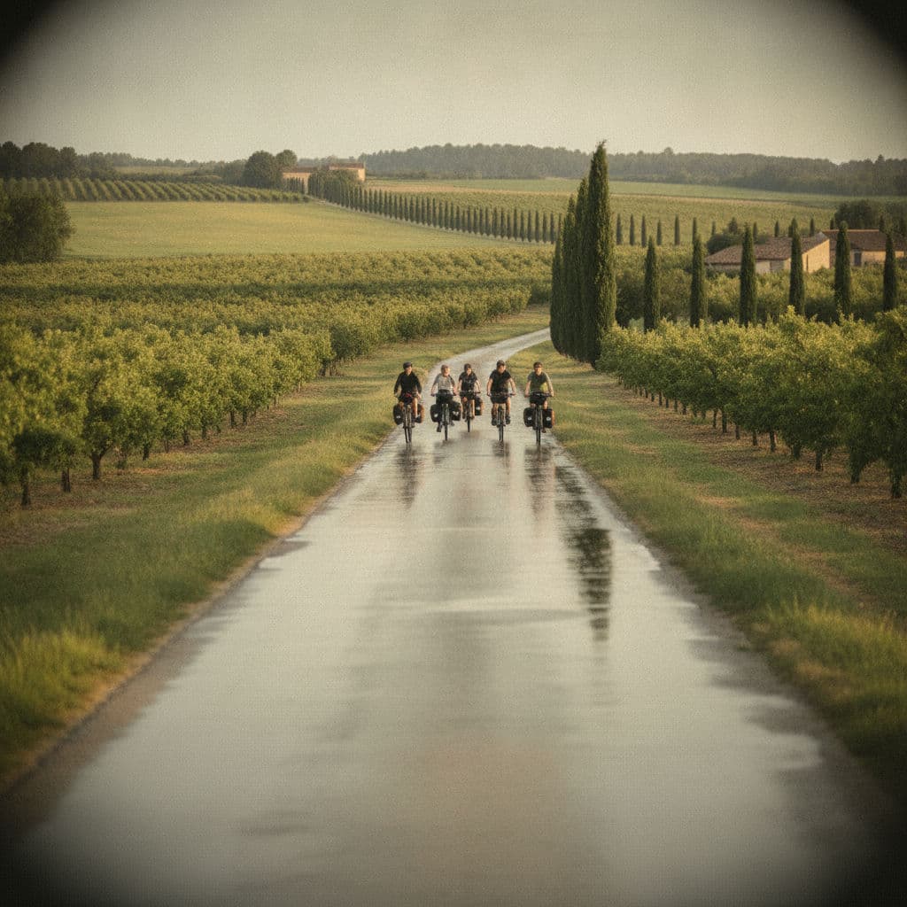 Avignon and Camargue Loop Cycling Tour Illustrative image, AI-generated or AI-modified: Avignon and Camargue Loop Cycling Tour
